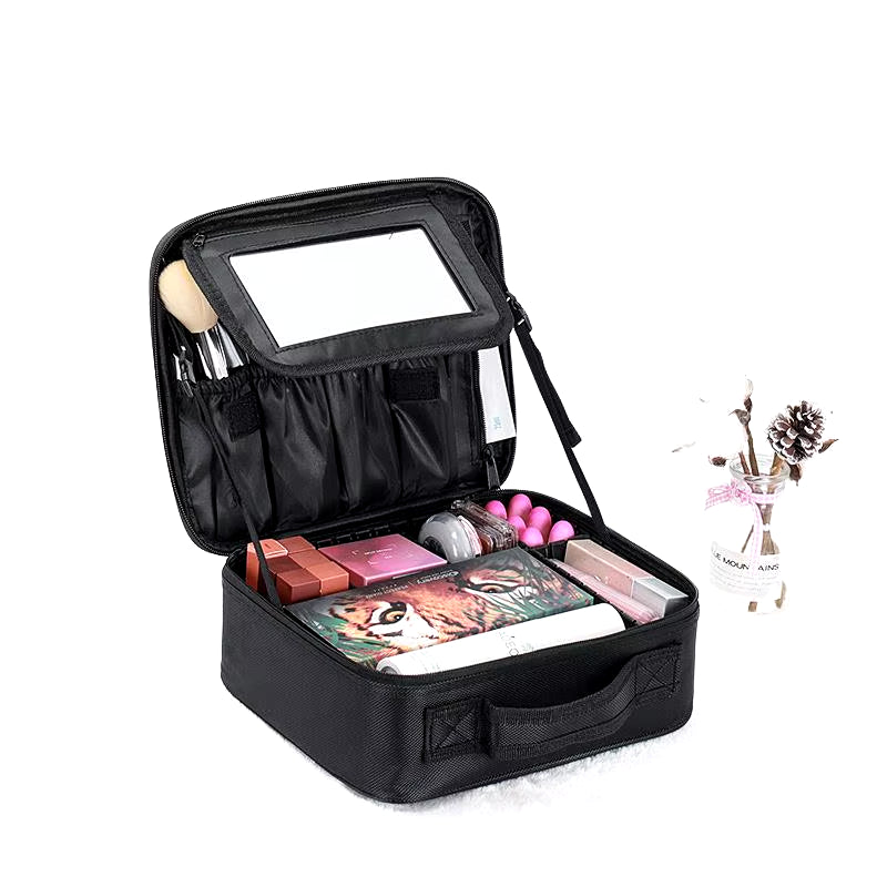 Smart LED Cosmetic Case with Mirror