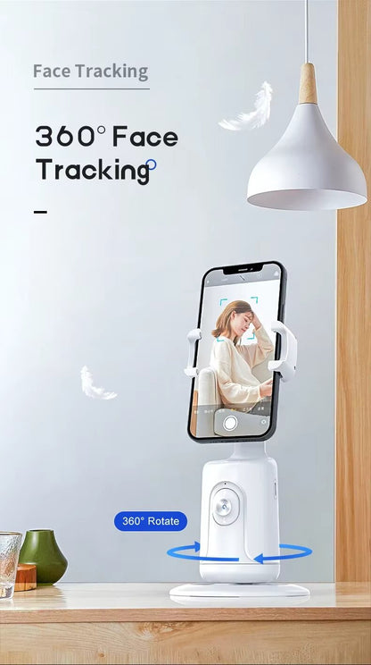 360 Rotation Auto Face Tracking Phone Holder
