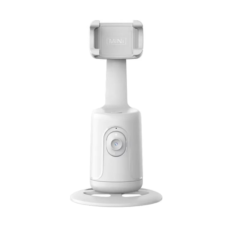 360 Rotation Auto Face Tracking Phone Holder Tripod Stand Smart Selfie Stick Fast Face & Object Tracking Cameraman Robot Mount
