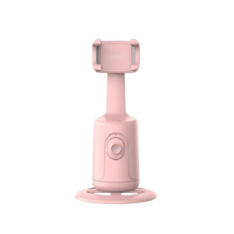 360 Rotation Auto Face Tracking Phone Holder Tripod Stand Smart Selfie Stick Fast Face & Object Tracking Cameraman Robot Mount